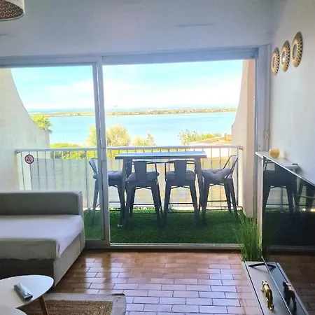 1ere Ligne Piscine Terrasse Au Bord De La Front De Avec Velos * Palavas-les-Flots