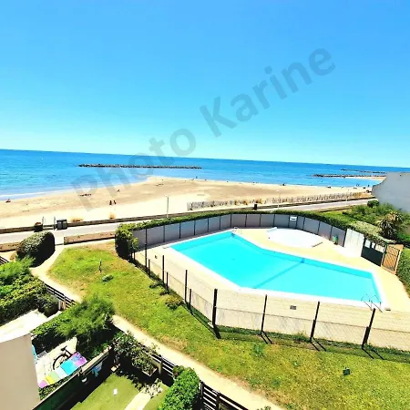 1ere Ligne Piscine Terrasse Au Bord De La Front De Avec 6 Velos *