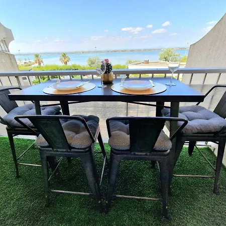 1ere Ligne Piscine Terrasse Au Bord De La Front De Avec 6 Velos *