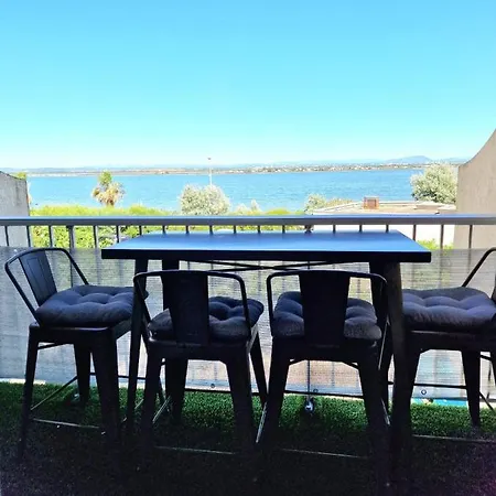 1ere Ligne Piscine Terrasse Au Bord De La Front De Avec Velos Apartment Palavas-les-Flots