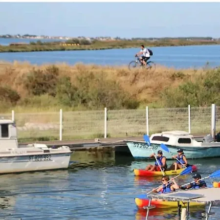 1ere Ligne Piscine Terrasse Au Bord De La Front De Avec Velos * Palavas-les-Flots