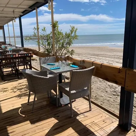 1ere Ligne Piscine Terrasse Au Bord De La Front De Avec Velos Apartment Palavas-les-Flots