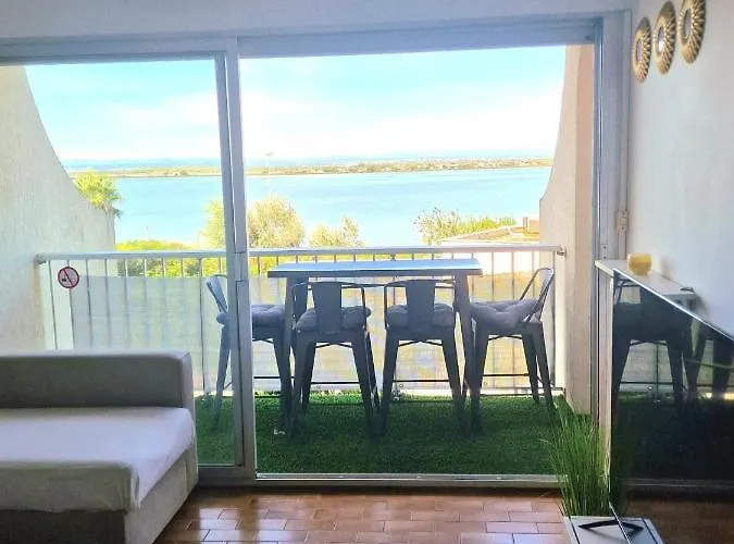 1ere Ligne Piscine Terrasse Au Bord De La Front De Avec Velos * Palavas-les-Flots