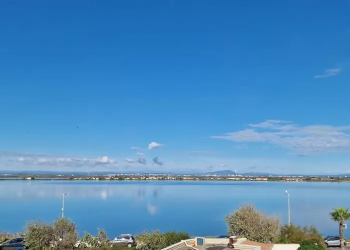 1ere Ligne Piscine Terrasse Au Bord De La Front De Avec Velos Lägenhet Palavas-les-Flots