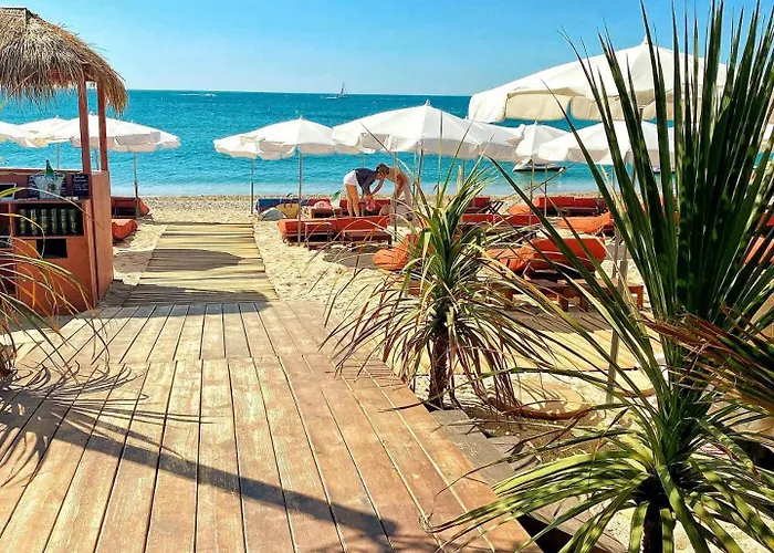 1ere Ligne Piscine Terrasse Au Bord De La Front De Avec Velos Lägenhet Palavas-les-Flots