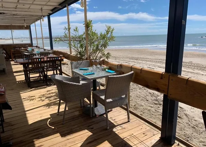 1ere Ligne Piscine Terrasse Au Bord De La Front De Avec Velos Lägenhet Palavas-les-Flots
