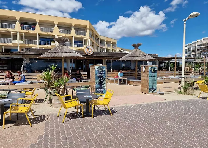 1ere Ligne Piscine Terrasse Au Bord De La Front De Avec Velos Lägenhet Palavas-les-Flots